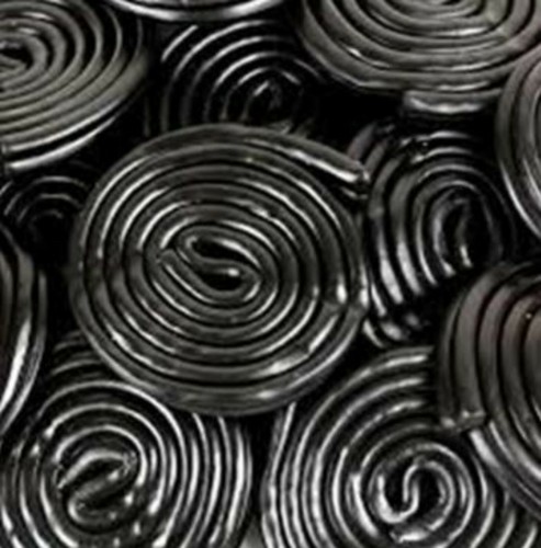 Liquorice wheels rolled - wheels,