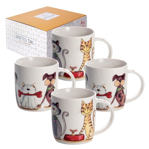 Spotted dog gift company mug - spotted,