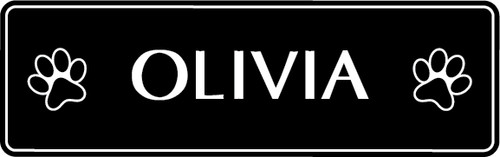 Dog kennel name plate with - kennel,