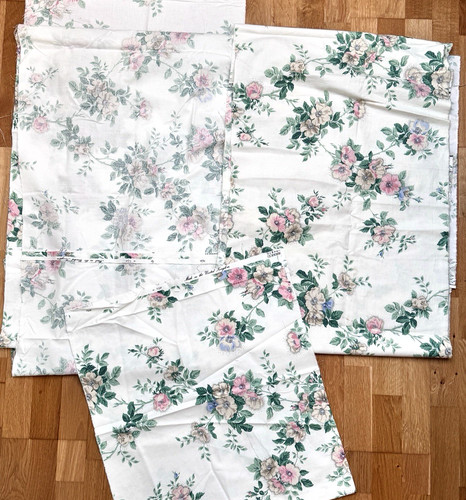 Floral cotton fabric sanderson - cotton,