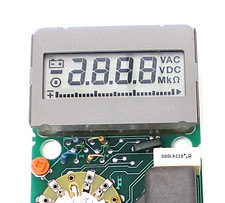 FLUKE LCD DISPLAY PANEL WITH