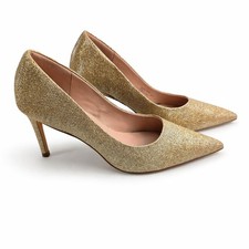 NEXT Gold Glitter Stiletto