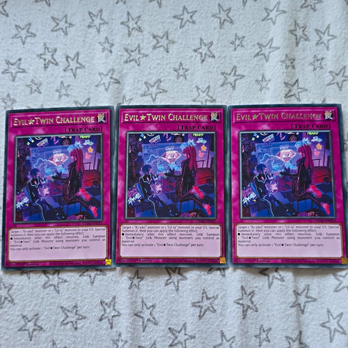 Konami tcg 3x evil - tcg,