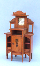 Vintage dolls house cabinet.