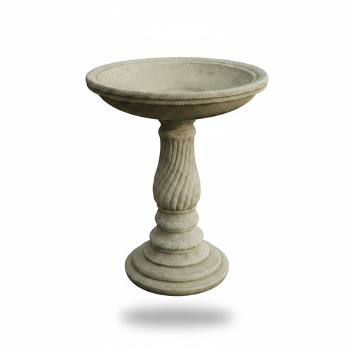 Stone bird bath feeder vintage - bird,