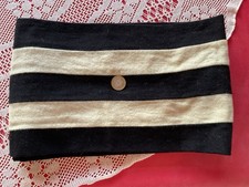 Vintage Black / White Woollen Scarf - Newcastle United Football