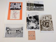 BLACKPOOL FC 1953 CUP KINGS BOOK STANLEY MATTHEWS HAND SIGNED 1953 FA CUP FINAL