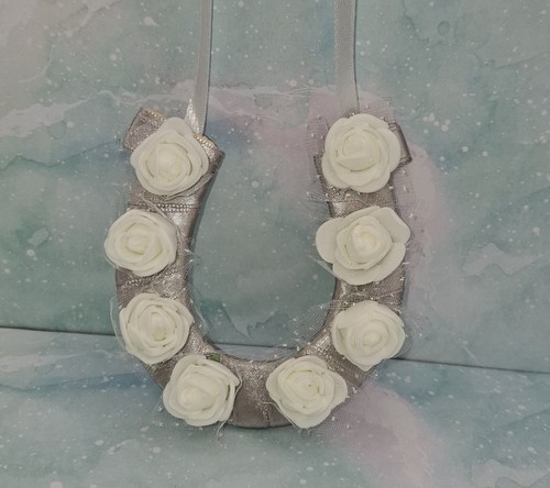 Wedding horseshoe for bride - horseshoe,
