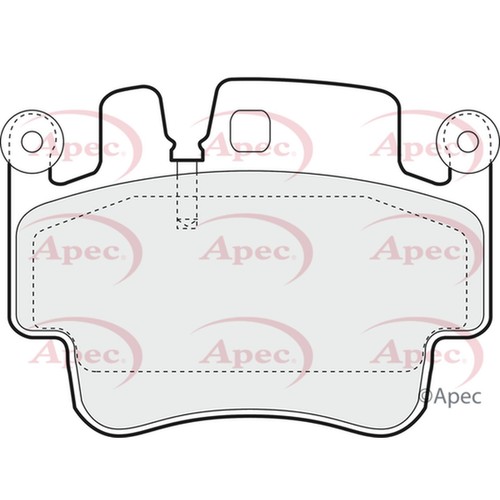 Brake pads set for - pads, 911