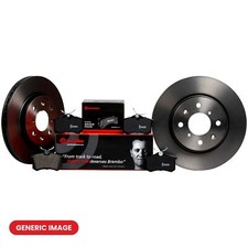 Rear Brake Discs Perforated