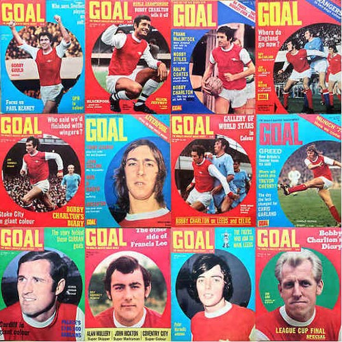 Goal football magazine front - goal,
