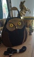 Unusual Owl Handbag V Good Condition