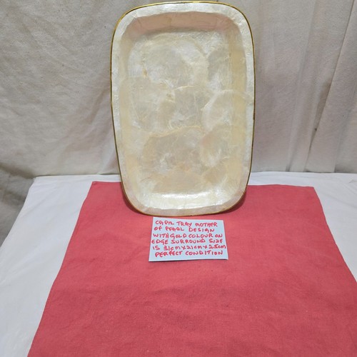 Vintage capiz mother pearl - , of