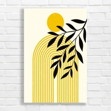 Minimalist Botanical Landscape