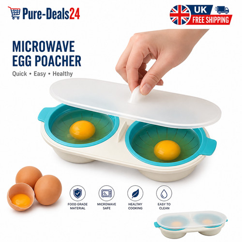 Microwave eggs poacher - eggs,