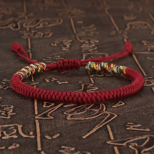 Tibetan buddhist knot bracelet - buddhist,