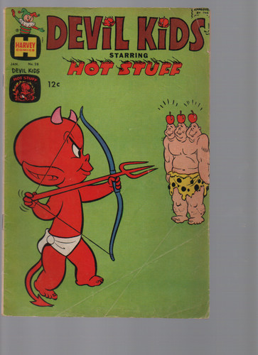 Harvey comic devil - comic, kids