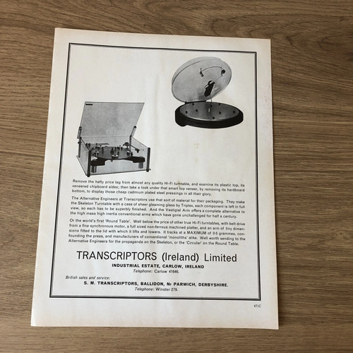 Hifis21 magazine advert - magazine,