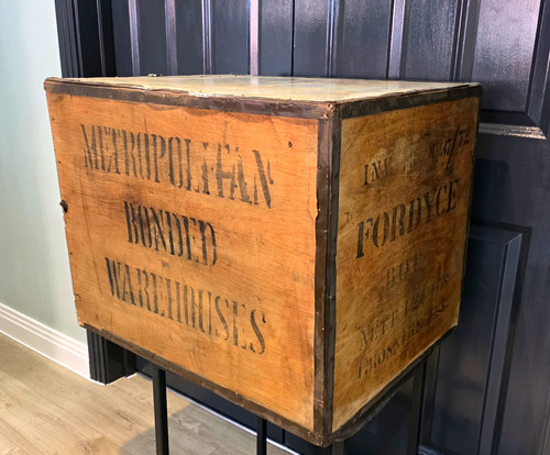Vintage wooden tea - vintage, chest