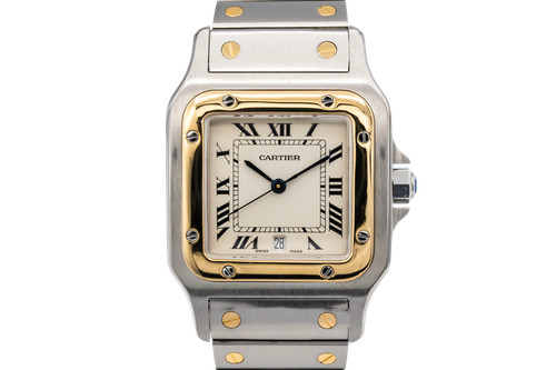 Cartier santos galbee - galbee, 29mm