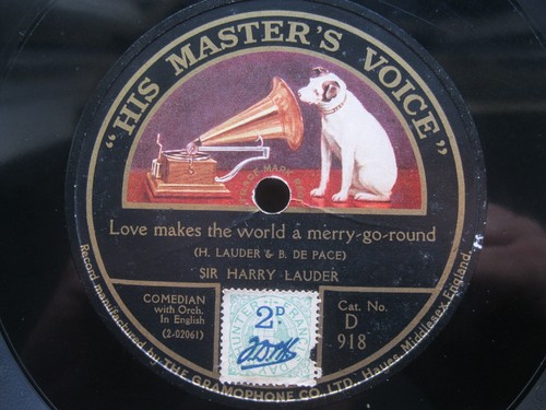 Sir harry lauder - 12", rpm