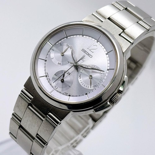 Seiko lukia silver purple - silver,