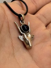 Hathor Cow Head Pendant in