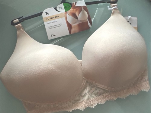 32dd plunge bra non - tu, wired