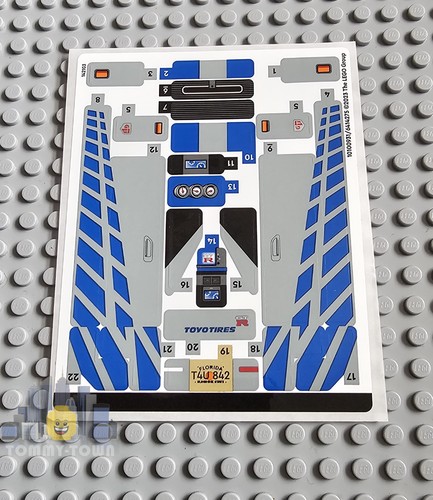 Lego speed champions sticker - lego,