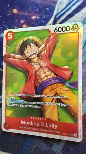 Monkey luffy st21 014 - -, sr