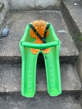 Front mounted child bike seat