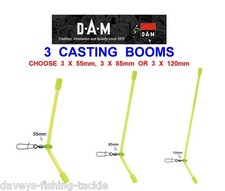 3 DAM CASTING BOOMS FOR SEA