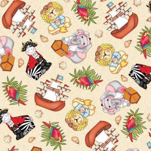 Fat quarter bazoodle - quarter, animal