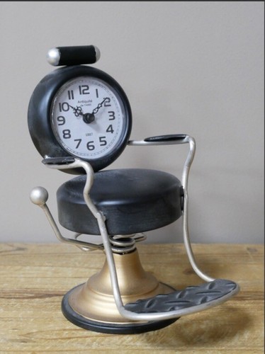 Barbers chair clock - chair,