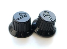 Rare Fender F Knobs (Pair)