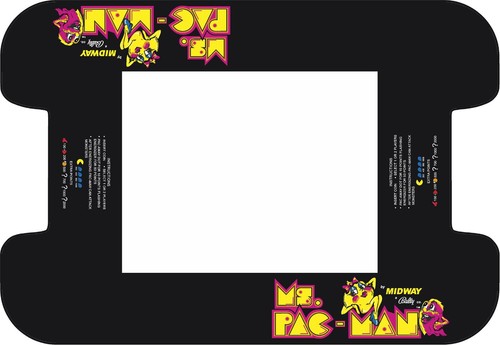 Pac man arcade cocktail - ms,
