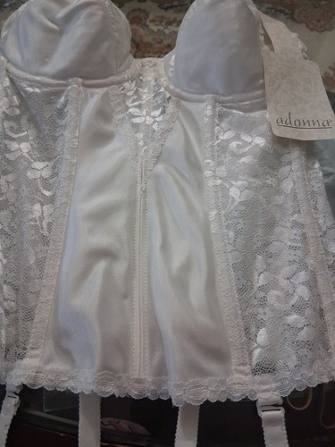 Adonna white corselette - adonna, 4