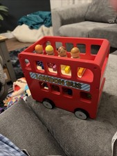 ELC Wooden Red London Bus with