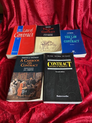 Law contract books - law,
