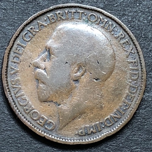 1912 halfpenny 2d british - halfpenny,