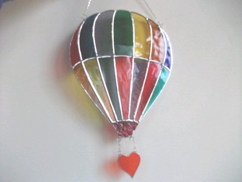 Stained glass hot air - stained,