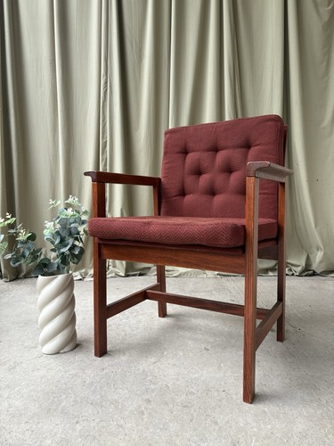 Vtg late mid century oak - vtg,