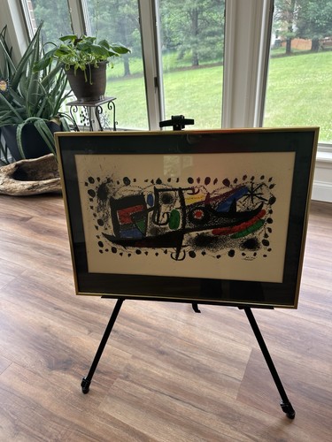 Framed signed lithograph - signed,