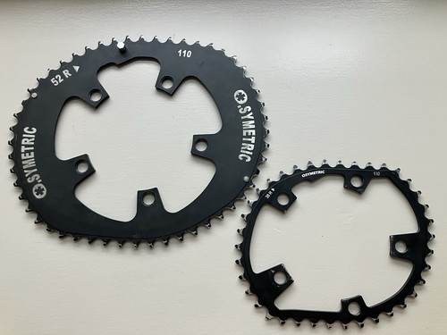 Osymetric chainring set 52t - set,