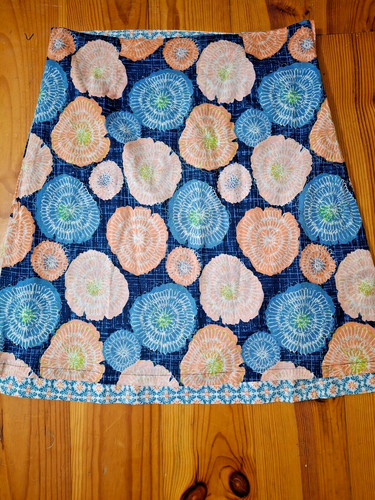 Mistral blue orange cotton - blue, &