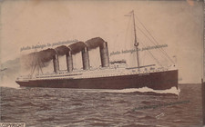 RPPC RMS Lusitania Cunard Line
