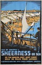 Tx653 vintage sheerness sea - tx653,