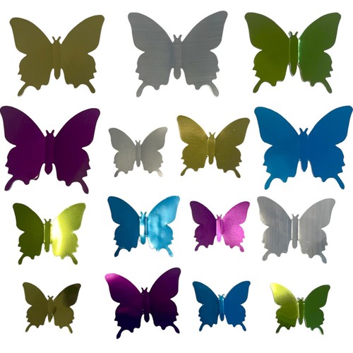 Butterfly mirror wall stickers - mirror,