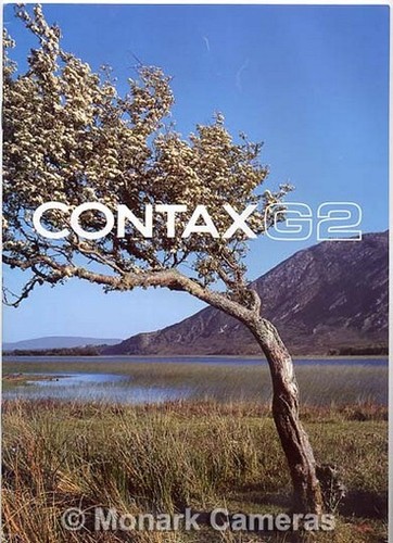 Contax camera lens sales - contax, g2