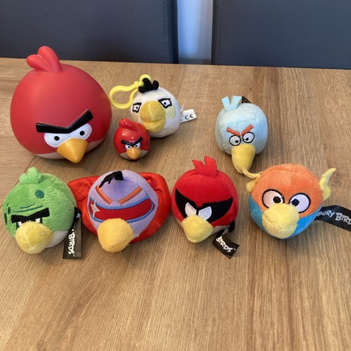 Angry birds plushes - plushes,mini, fuzzy
